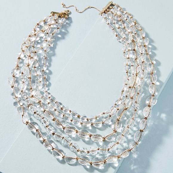Anthropologie Jewelry - Flash Sale Anthropologie Lumi Layered Necklace NWT